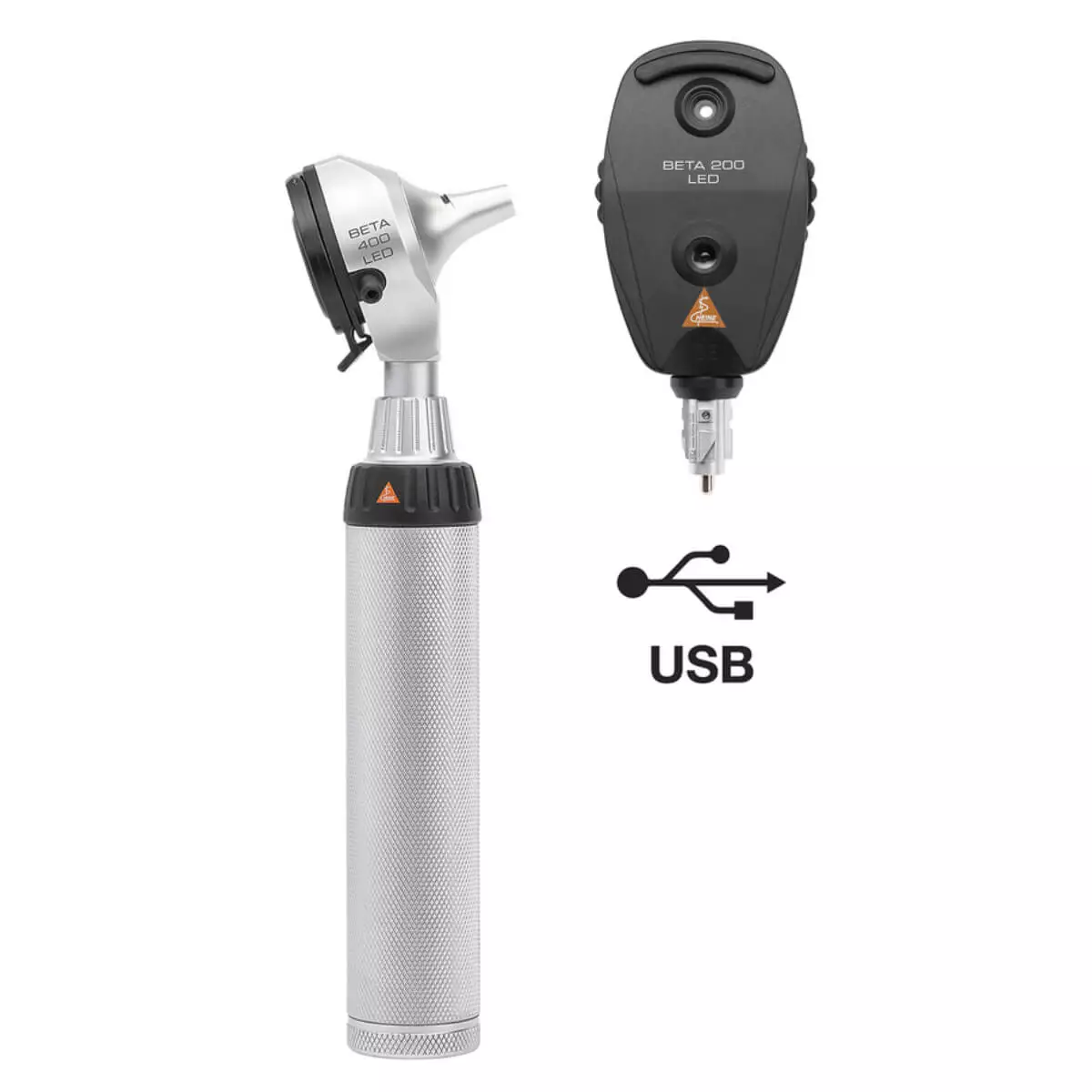 HEINE Optotechnik HEINE BETA 400 LED F.O. Otoskop & BETA 200 LED Ophthalmoskop im Set
