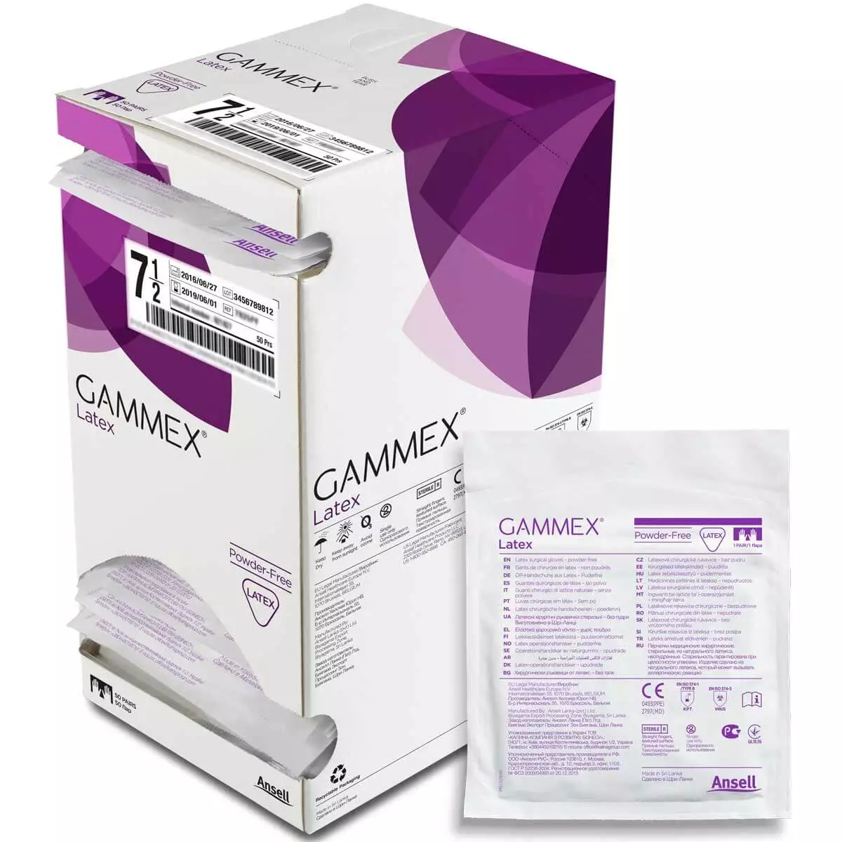 Ansell GAMMEX Latex OP-Handschuh