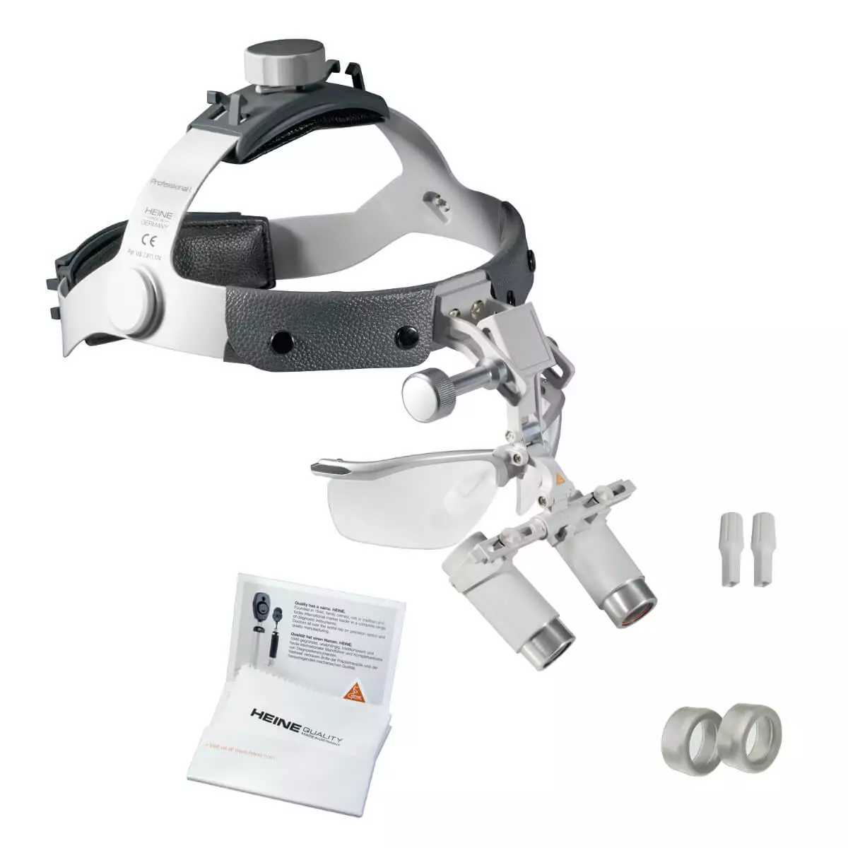 HEINE Optotechnik HEINE HRP Binokularlupen an Professional L Kopfband