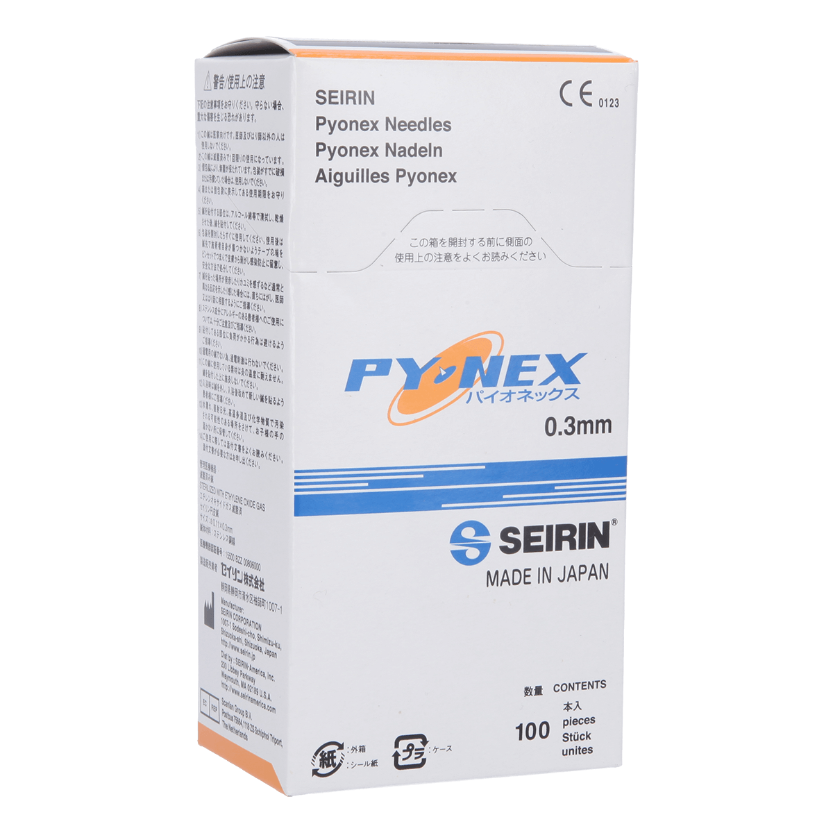 Seirin New Pyonex Akupunkturnadeln 0,2 x 0,3 mm, Orange online kaufen