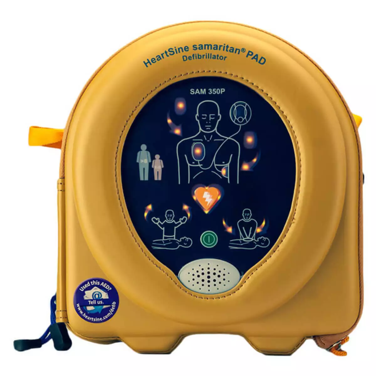 HeartSine samaritan PAD 350P Halbautomat HeartSine samaritan PAD 350P Halbautomat