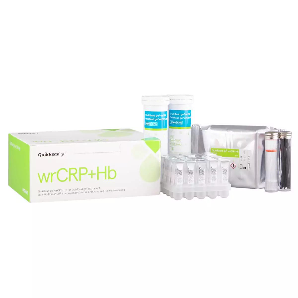 Aidian QuikRead go wrCRP+Hb Test-Kit