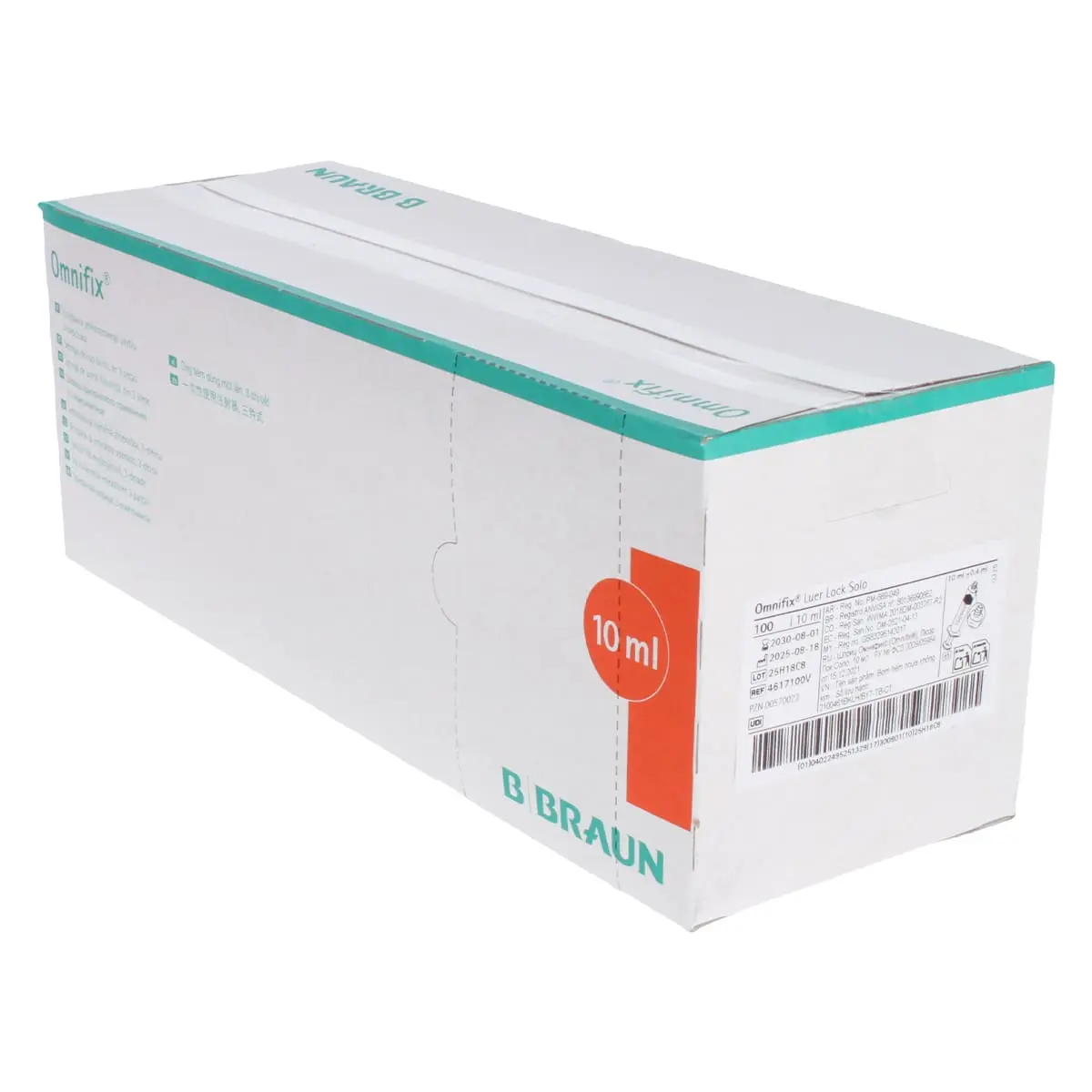 B. Braun Omnifix Luer Lock Solo Einmalspritzen B. Braun Omnifix Luer Lock Solo Einmalspritzen