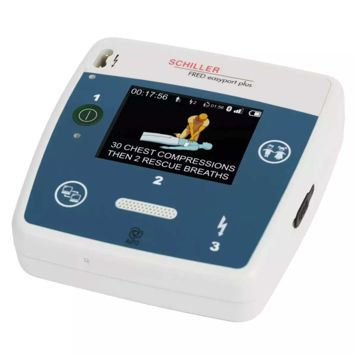 SCHILLER FRED easyport plus AUTO Defibrillator