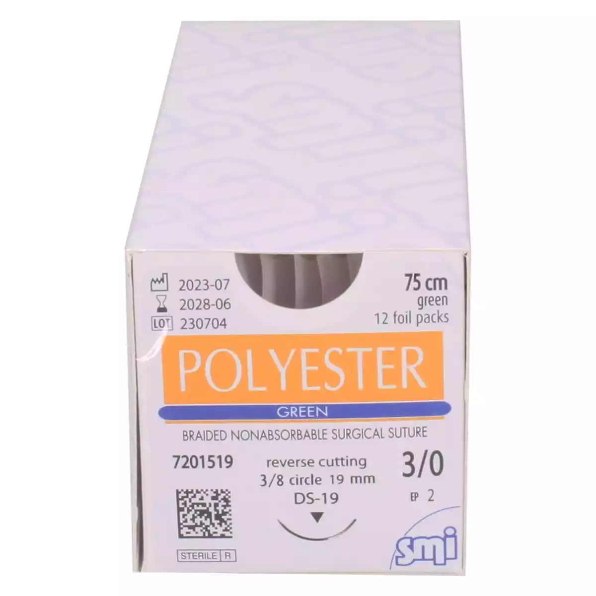 SMI Polyester Green Nahtmaterial