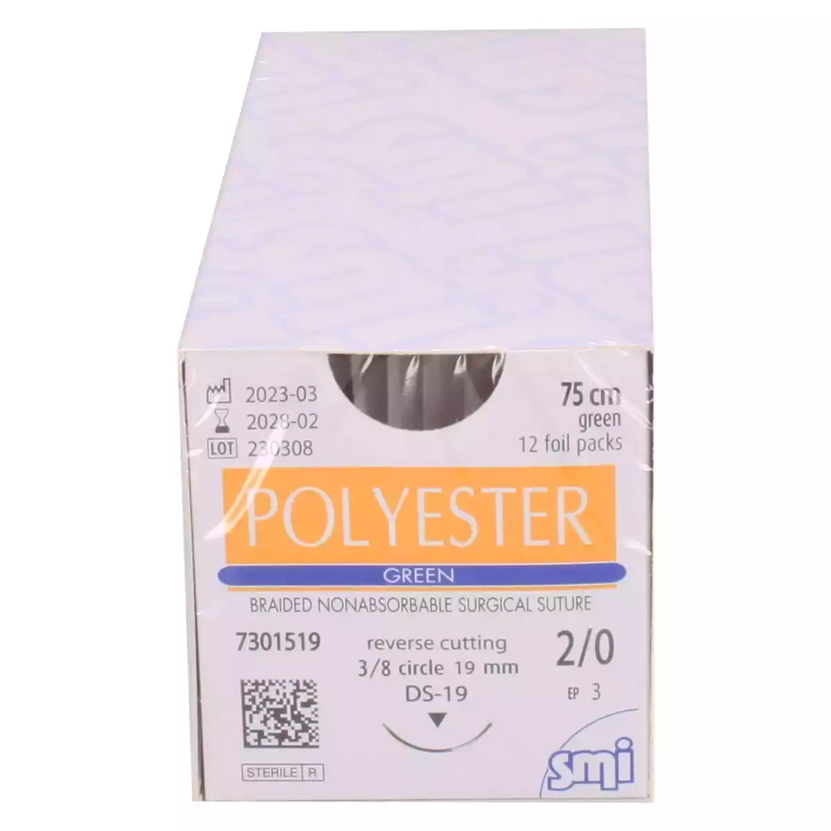 SMI Polyester Green Nahtmaterial SMI Polyester Green Nahtmaterial