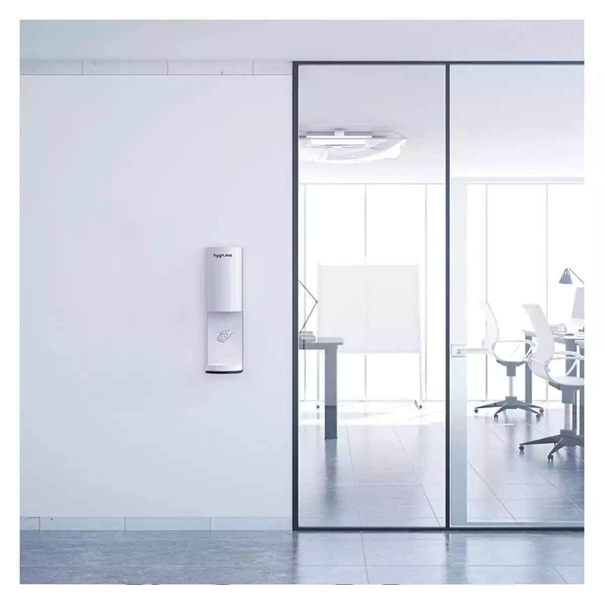 hygn.me Station 3 wall Desinfektionsspender hygn.me Station 3 wall Desinfektionsspender