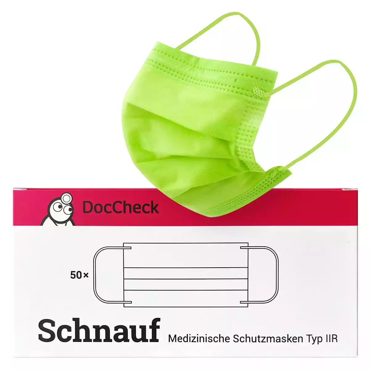 DocCheck Tools "Schnauf" Medizinische Schutzmaske Typ IIR DocCheck Tools "Schnauf" Medizinische Schutzmaske Typ IIR