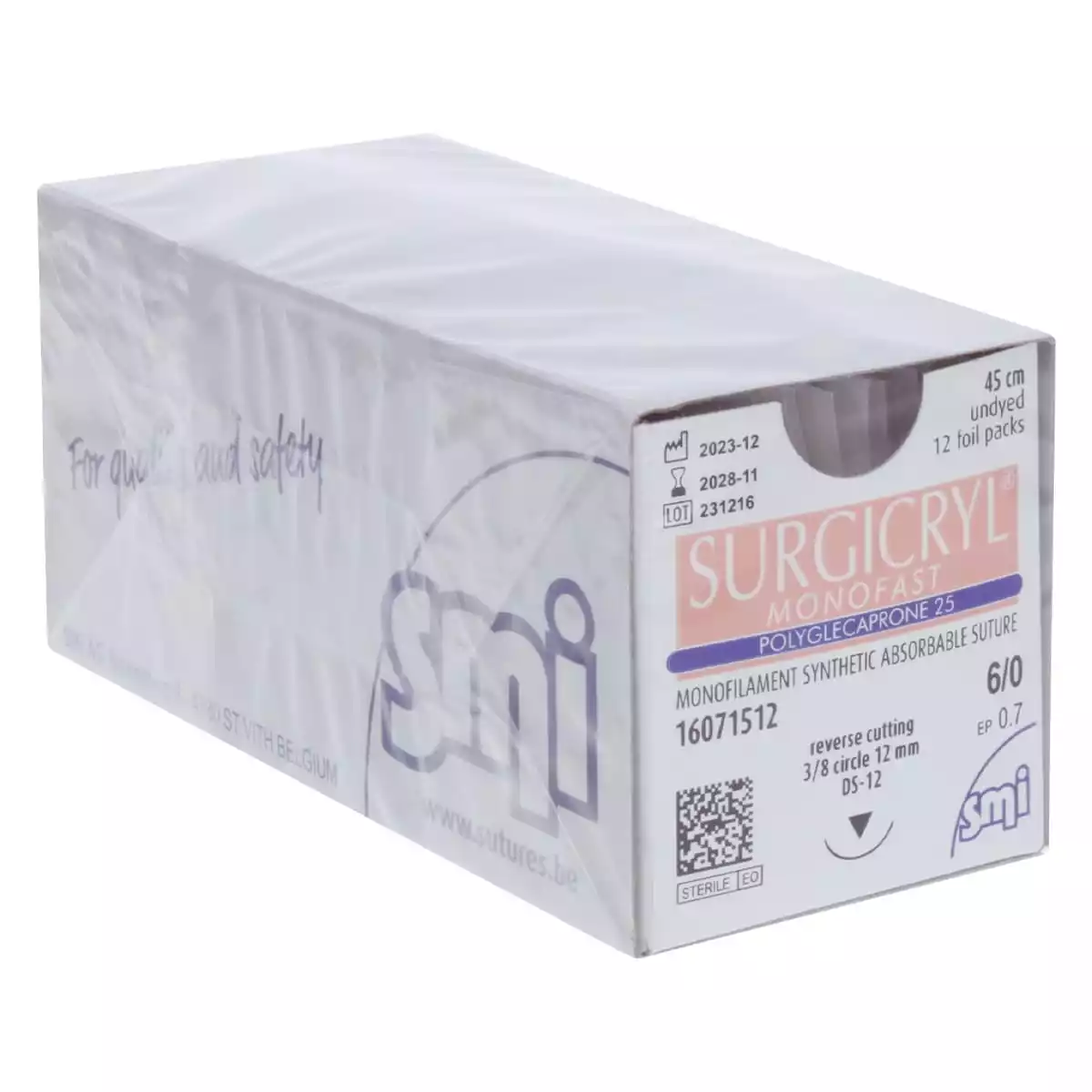 SMI Surgicryl Monofast Nahtmaterial SMI Surgicryl Monofast Nahtmaterial