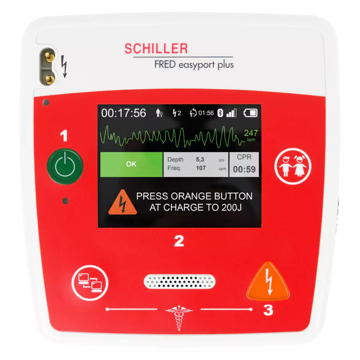 SCHILLER FRED easyport plus MAN Defibrillator