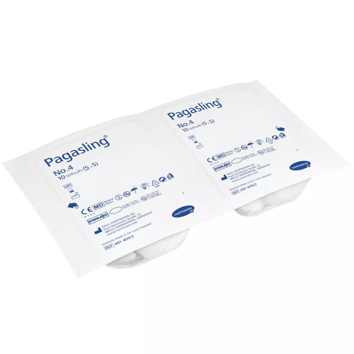 HARTMANN Pagasling sterile Schlinggazetupfer HARTMANN Pagasling sterile Schlinggazetupfer