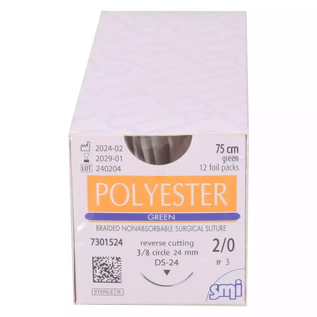 SMI Polyester Green Nahtmaterial SMI Polyester Green Nahtmaterial
