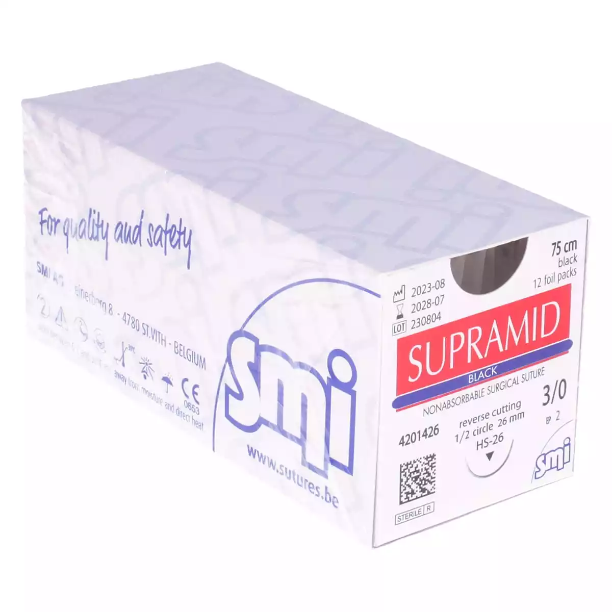 SMI Supramid Black Nahtmaterial
