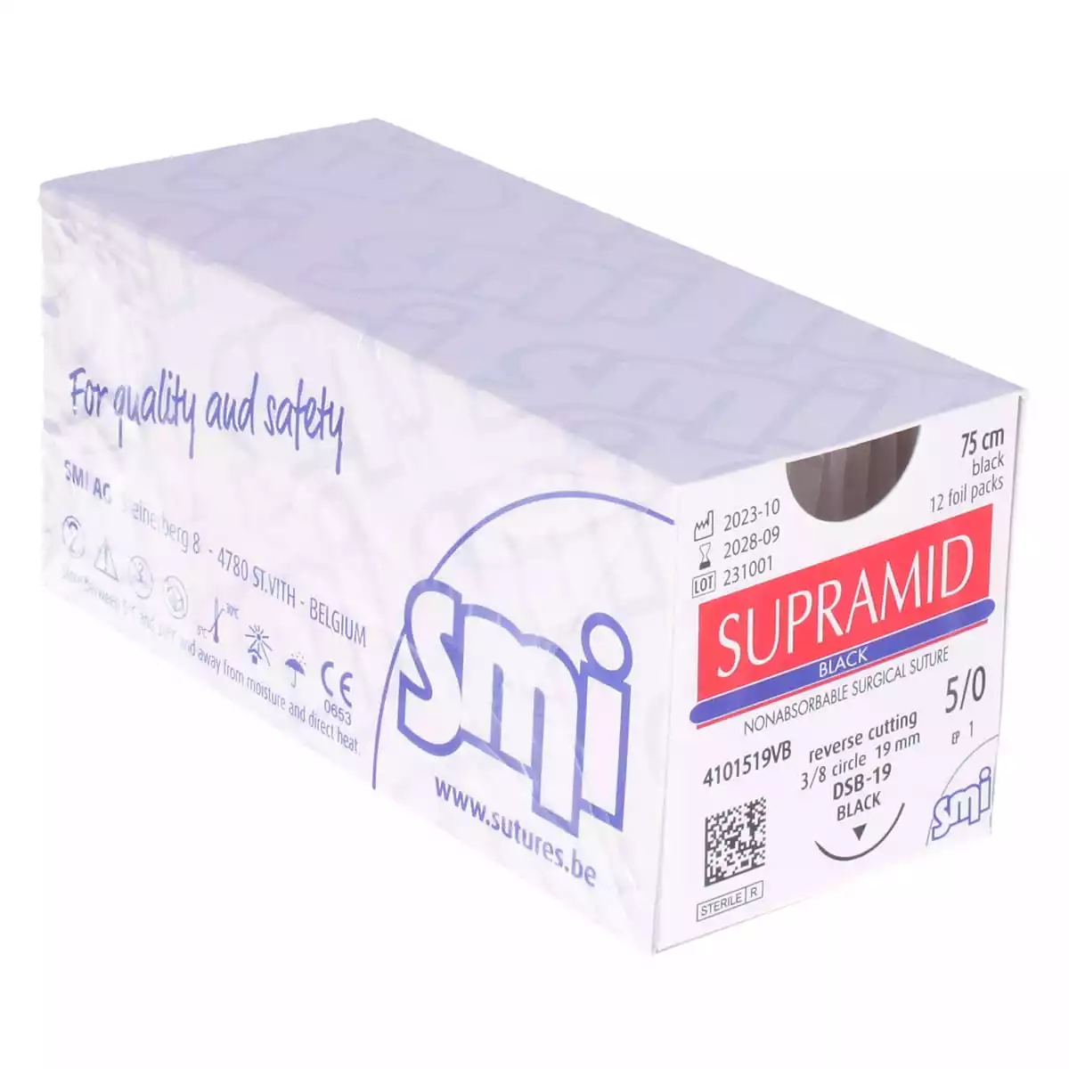SMI Supramid Black Nahtmaterial