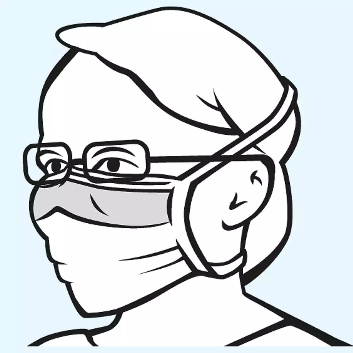 HARTMANN Foliodress Comfort Anti fogging mask