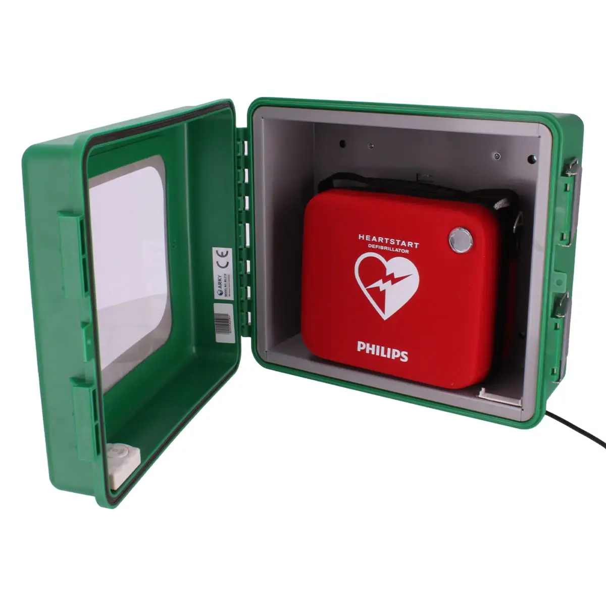 ARKY AED-Schrank mit Alarm für den Außenbereich ARKY AED-Schrank mit Alarm für den Außenbereich
