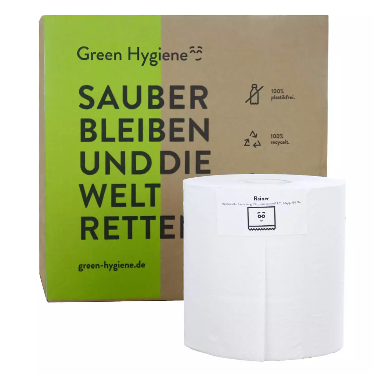Green Hygiene Handtuchrolle RAINER