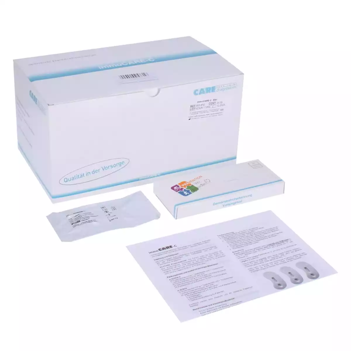 CARE diagnostica immoCARE-C Kassettentest