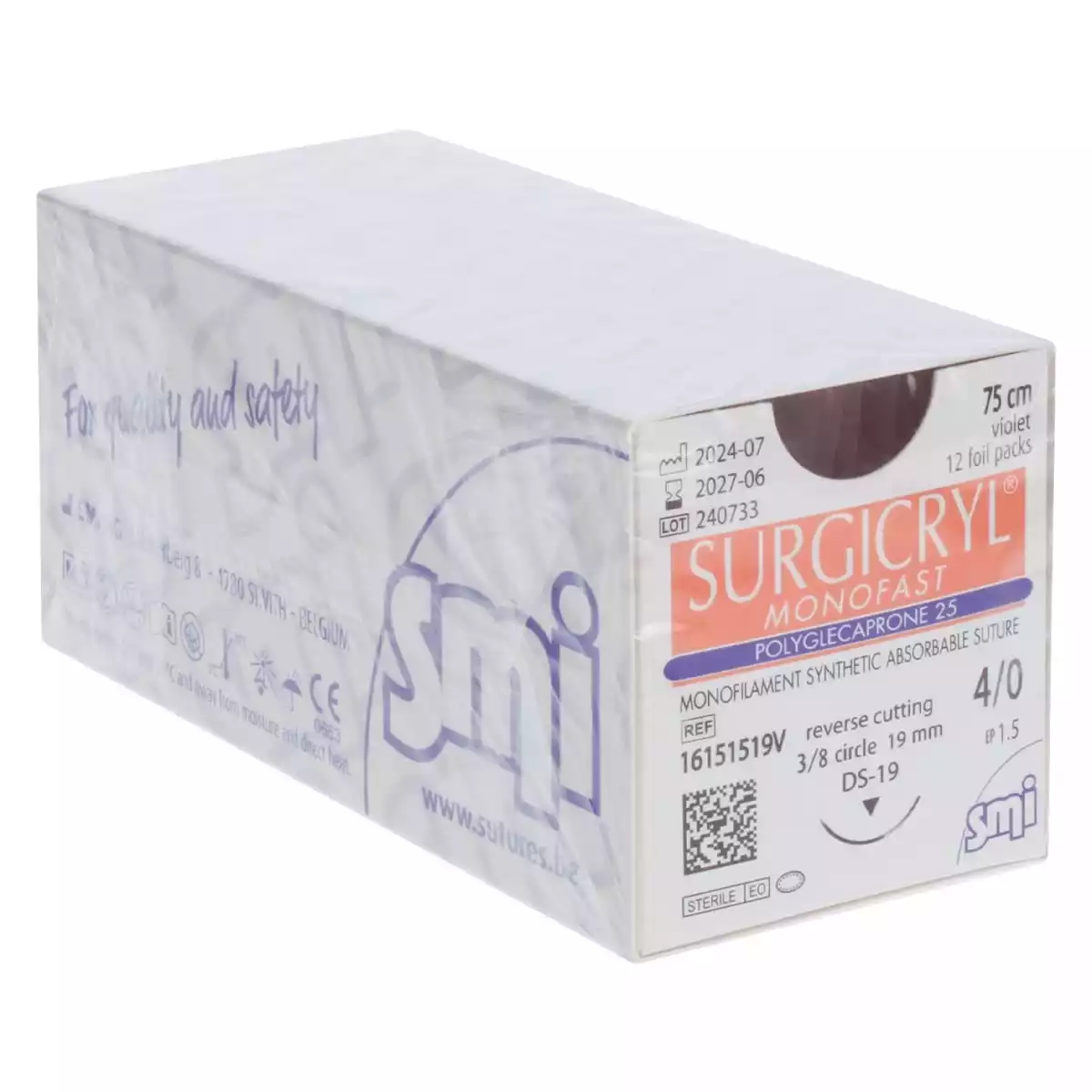 SMI Surgicryl Monofast Nahtmaterial SMI Surgicryl Monofast Nahtmaterial