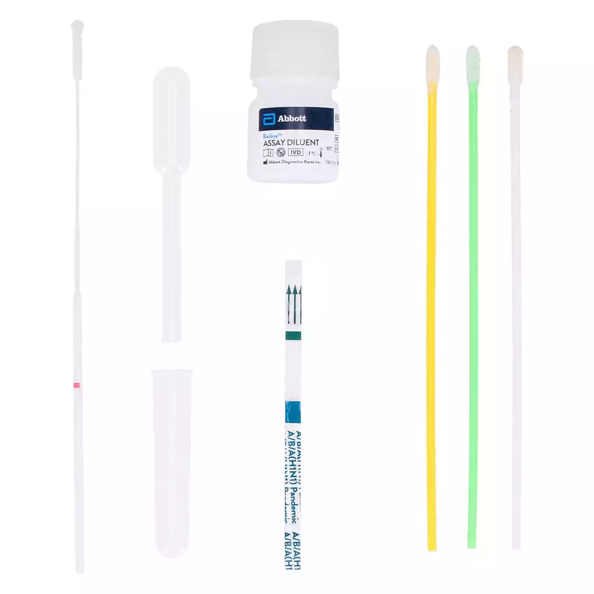 Abbott Bioline Influenza Ag A/B/A(H1N1) Pandemic Schnelltest