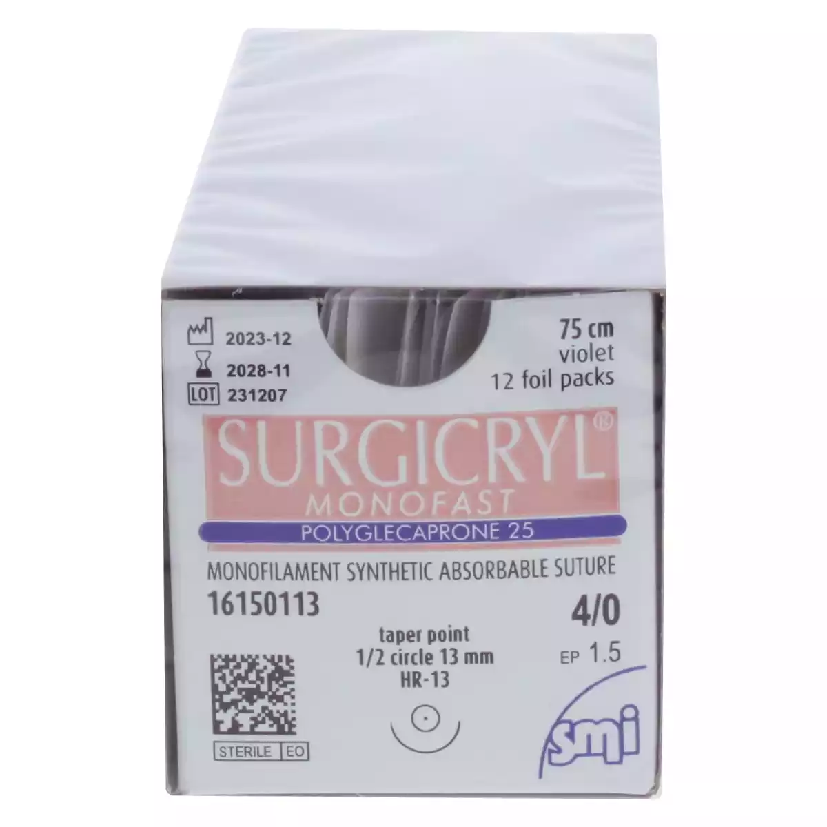SMI Surgicryl Monofast Nahtmaterial SMI Surgicryl Monofast Nahtmaterial