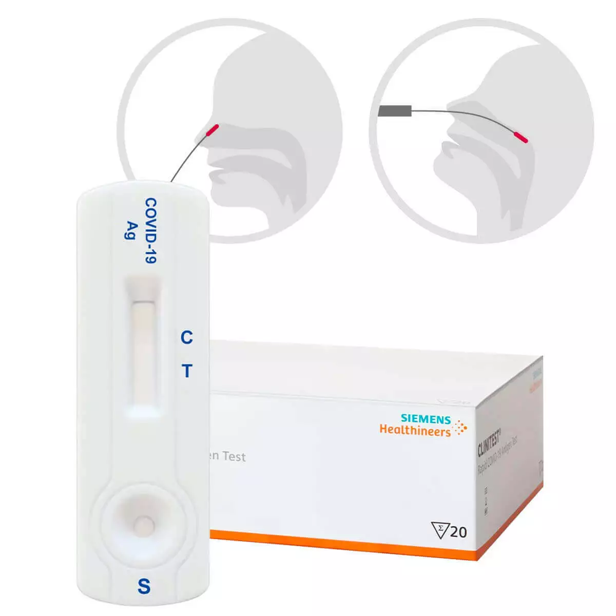Siemens Clinitest Rapid COVID-19 Antigen Schnelltest Siemens Clinitest Rapid COVID-19 Antigen Schnelltest
