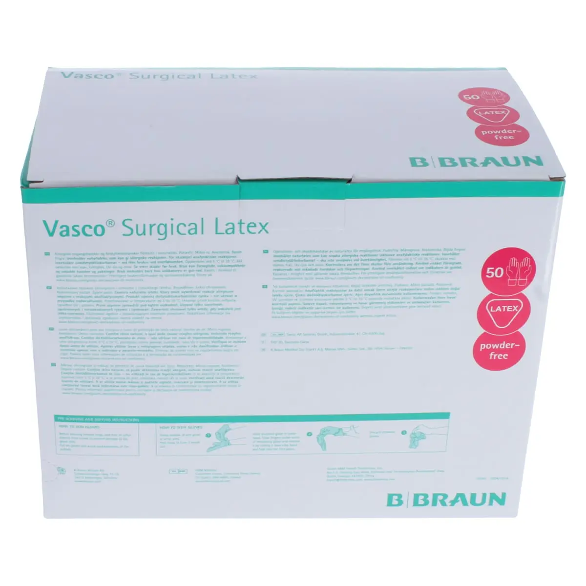 B. Braun Vasco Surgical Latex OP-Handschuhe