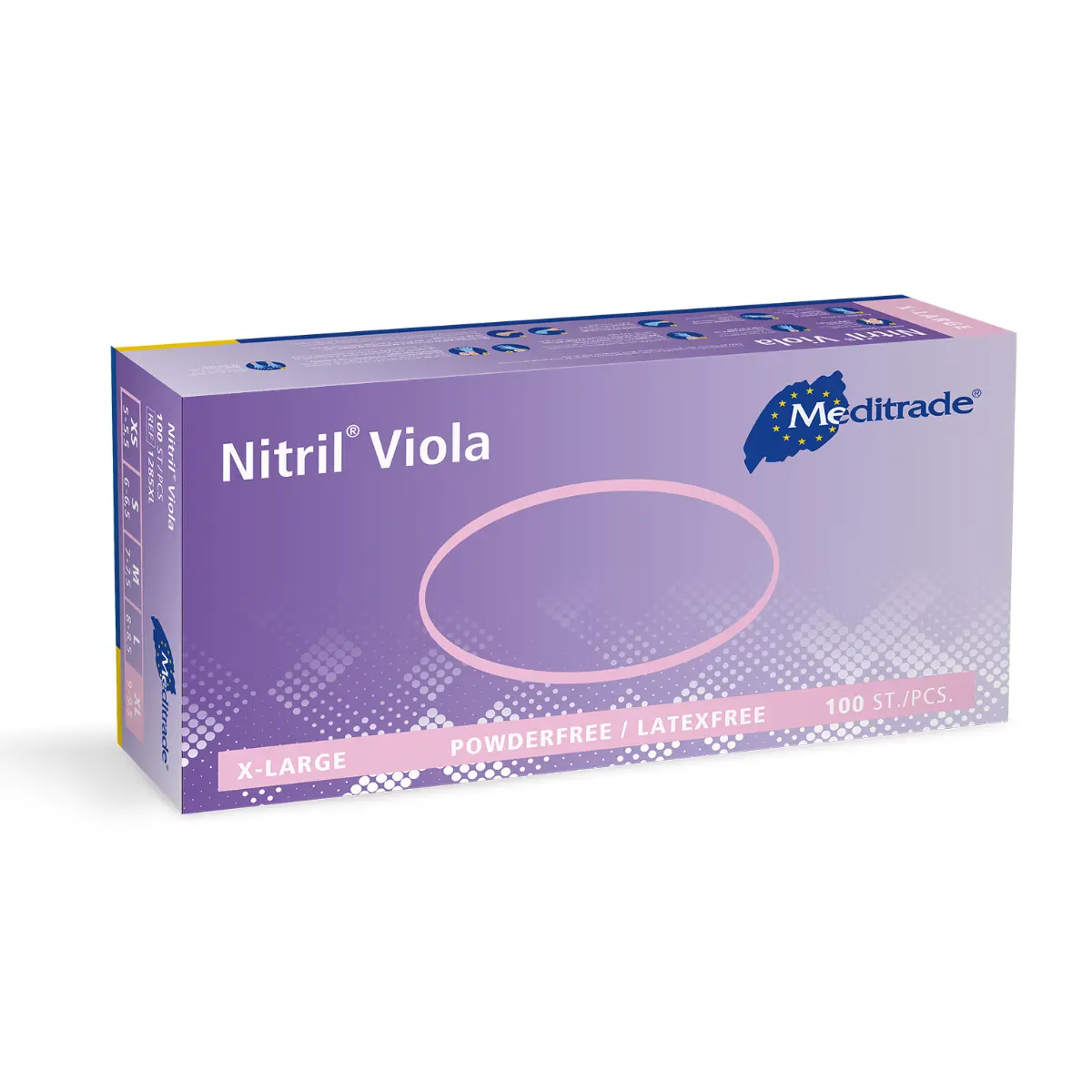 Meditrade Nitril Viola Untersuchungshandschuhe Meditrade Nitril Viola Untersuchungshandschuhe