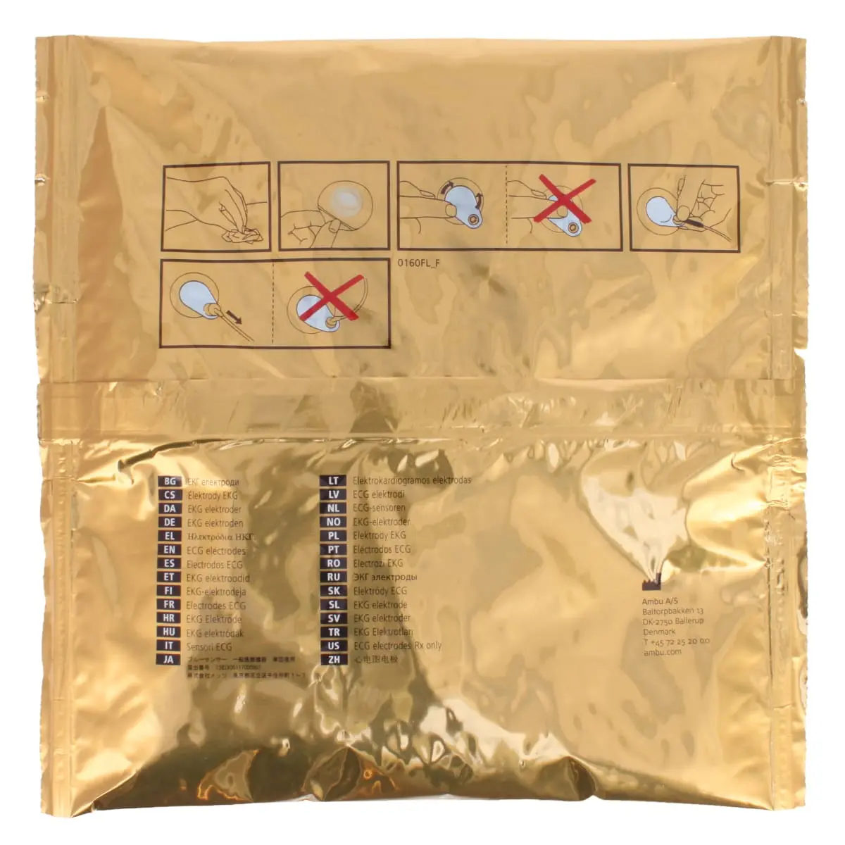 Ambu BlueSensor SP-00-S/50 Einweg-EKG-Elektroden