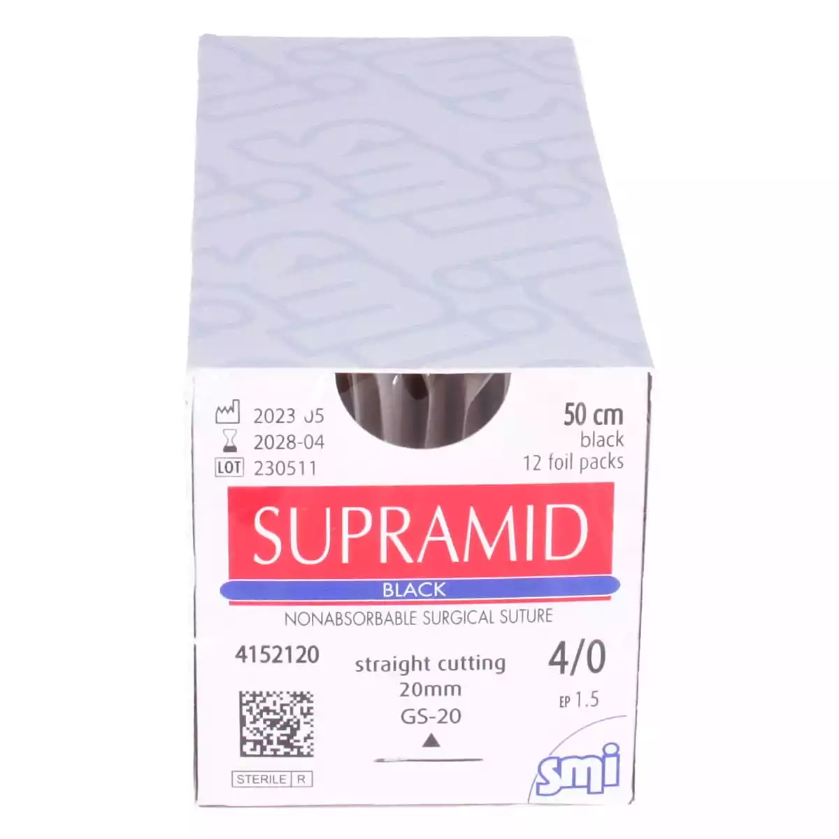 SMI Supramid Black Nahtmaterial
