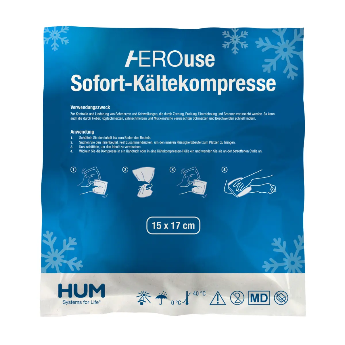 HUM AEROuse Sofort-Kältekompresse