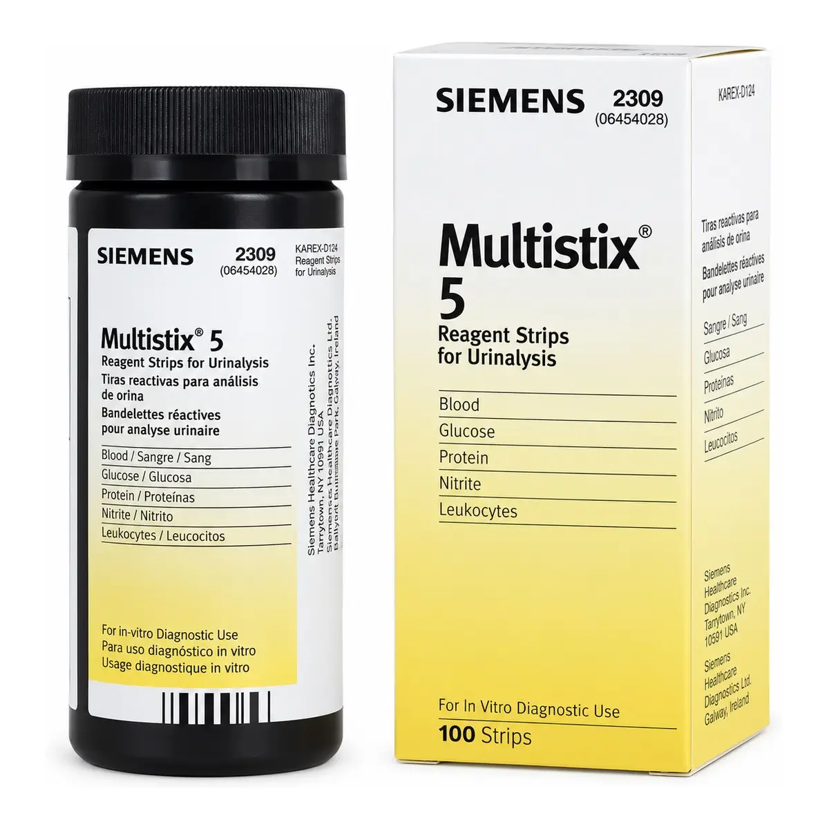 Siemens Healthineers Multistix Urinteststreifen Siemens Healthineers Multistix Urinteststreifen