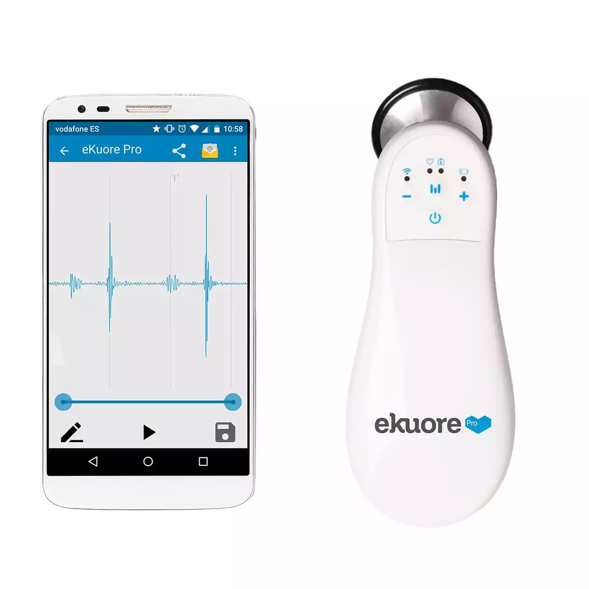 eKuore Elektronisches Stethoskop eKuore Pro®