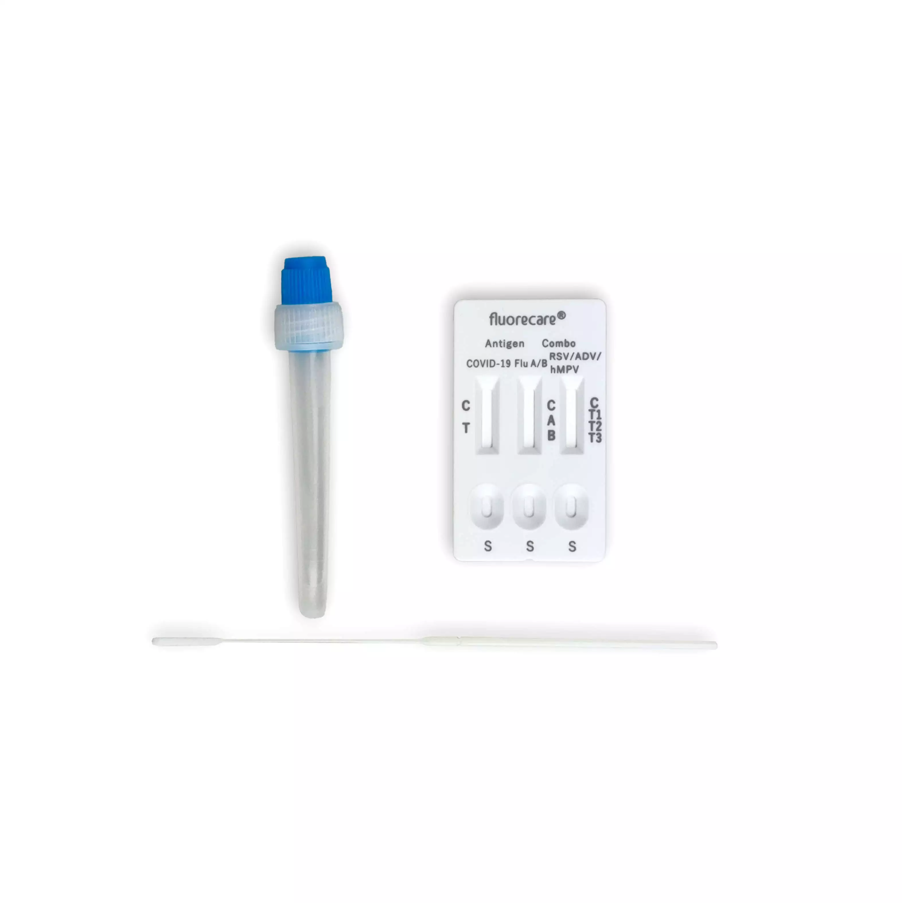 fluorecare SARS-CoV-2, Influenza A/B, RSV, ADV, hMPV 6-in-1 Profi-Schnelltest