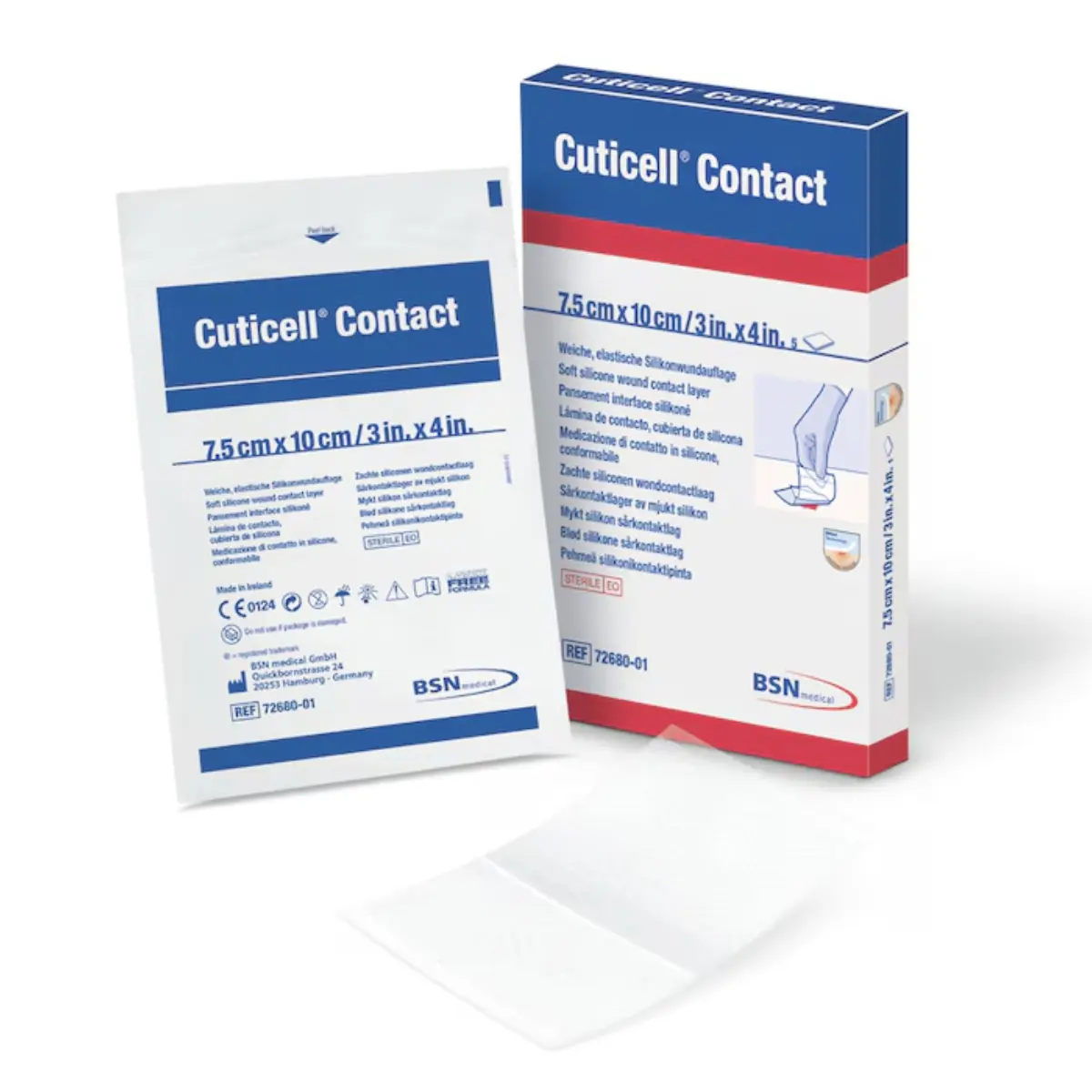 BSN Cuticell Contact Silikonwundauflage BSN Cuticell Contact Silikonwundauflage