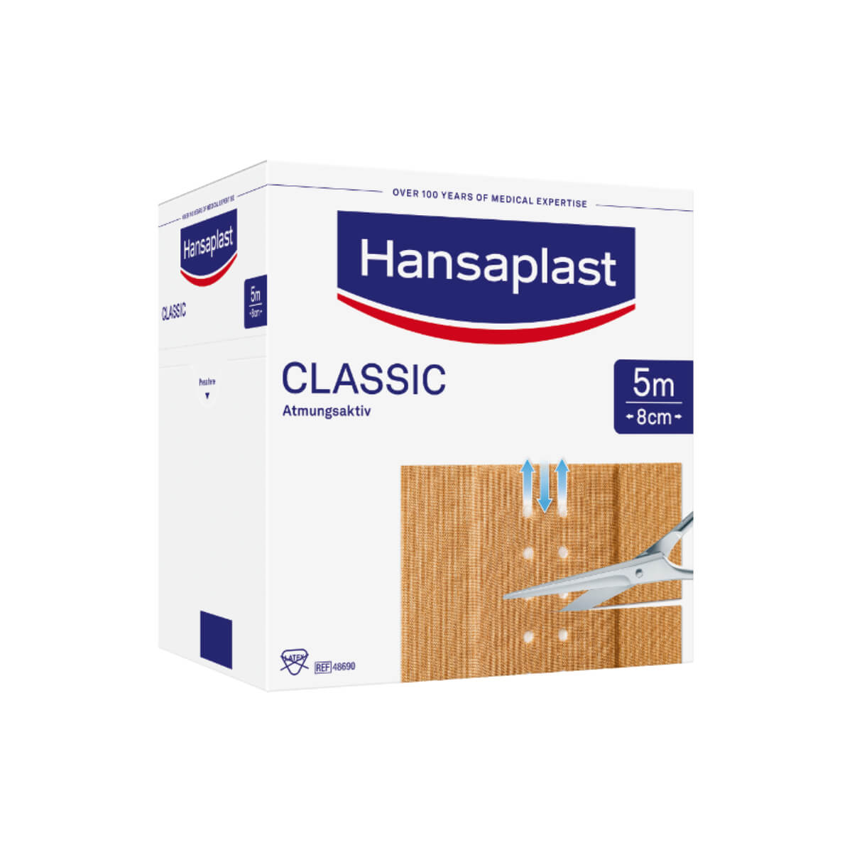 Hansaplast Classic Pflaster 5 m x 8 cm online kaufen