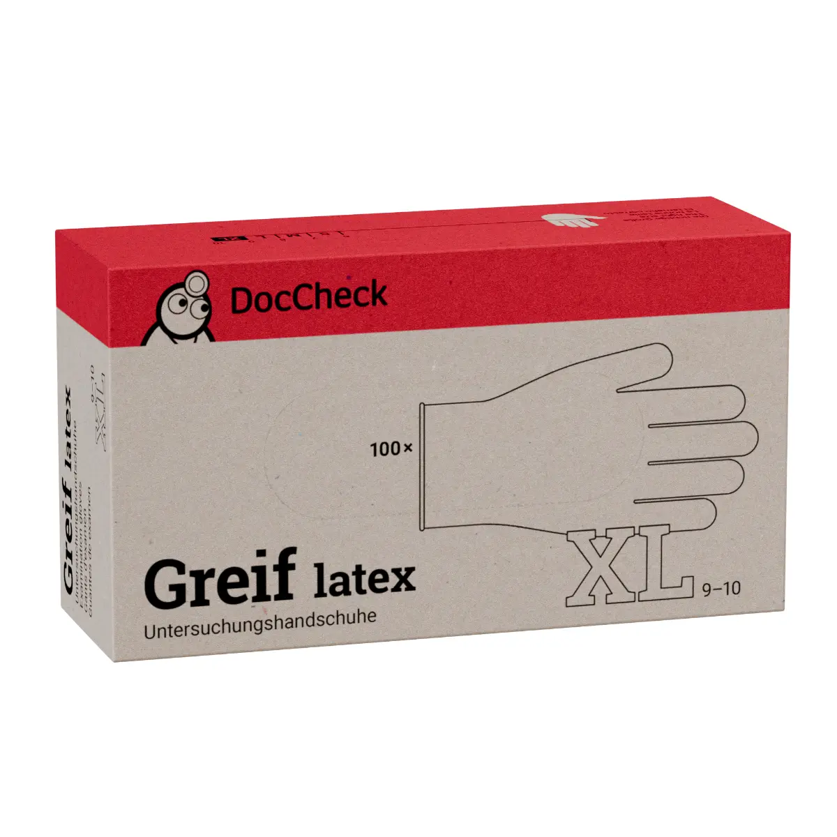 DocCheck Tools Puderfreie Latex-Handschuhe DocCheck Tools Puderfreie Latex-Handschuhe