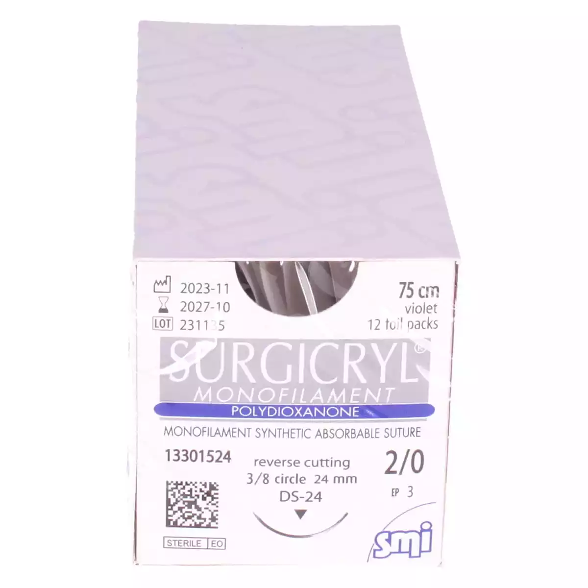 SMI Surgicryl Monofilament Nahtmaterial